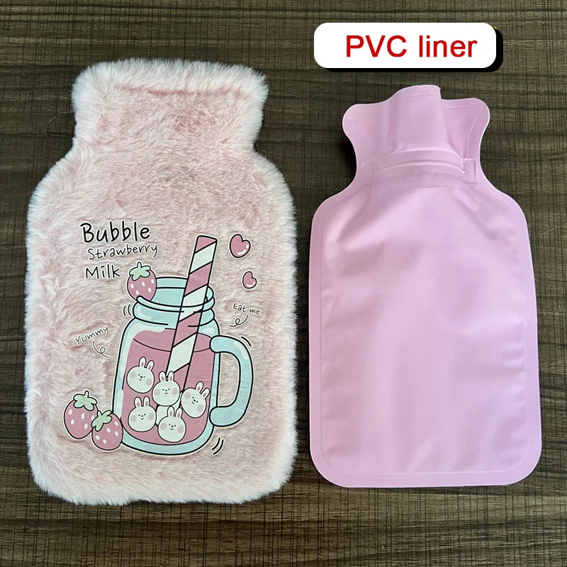 FrostHaven™ Cozy Plush Hot Water Bag (500ml)