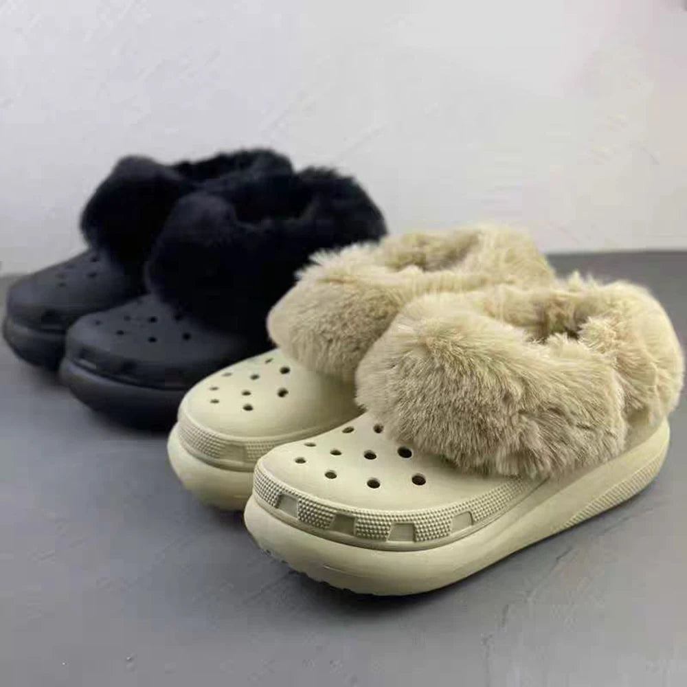 FrostHaven™ Plush Ankle Boot Liners – Ultra-Warm Removable Winter Insoles (Women & Men)