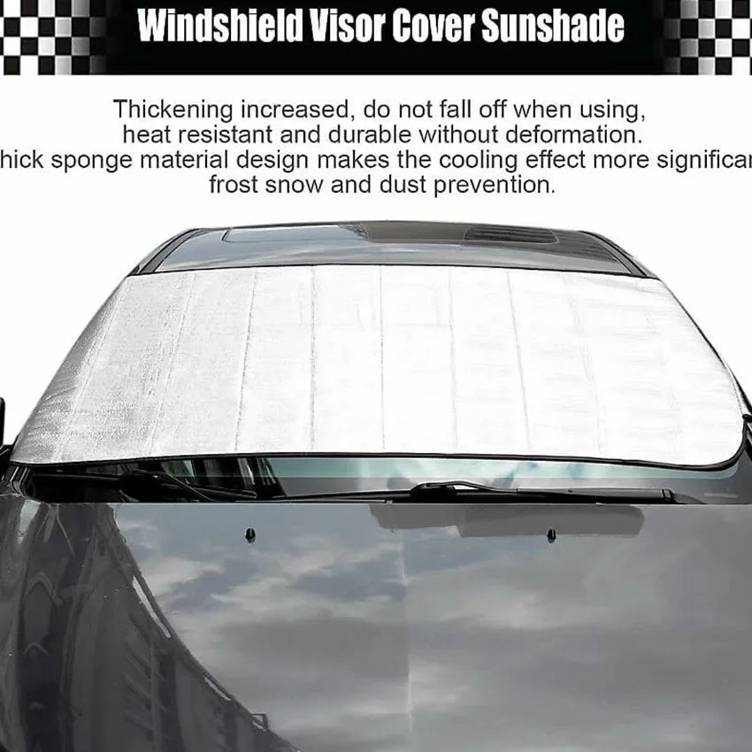 FrostHaven™ All-Season Car Windshield Snow & Ice Cover – Universal Fit