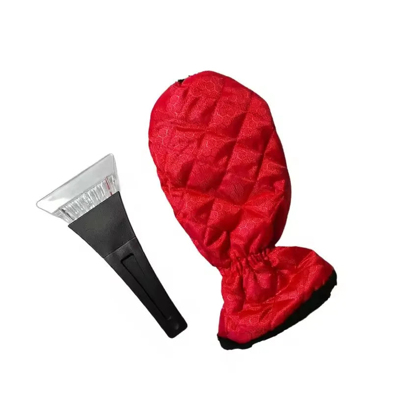 FrostHaven™ Insulated Ice Scraper Mitt – Warm, Waterproof Glove