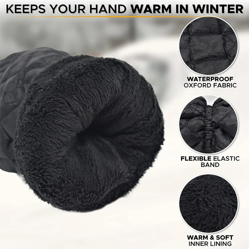 FrostHaven™ Insulated Ice Scraper Mitt – Warm, Waterproof Winter Glove