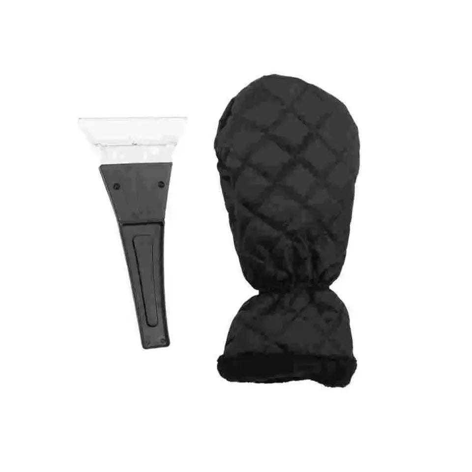 FrostHaven™ Insulated Ice Scraper Mitt – Warm, Waterproof Glove