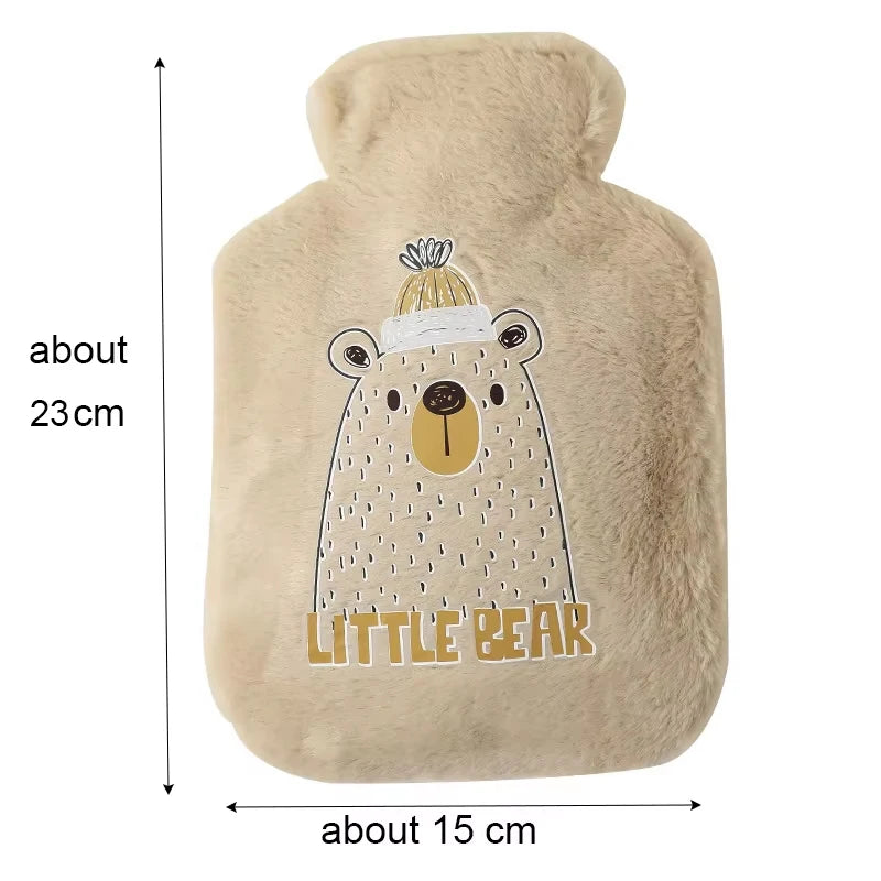 FrostHaven™ Cozy Plush Hot Water Bag (500ml)