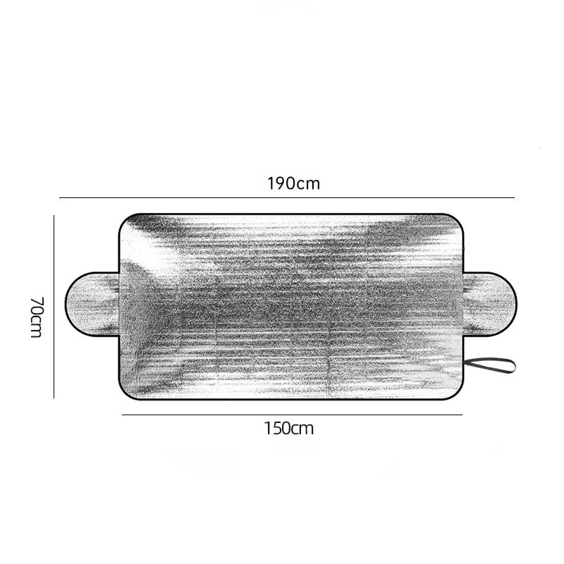 FrostHaven™ All-Season Car Windshield Snow & Ice Cover – Universal Fit