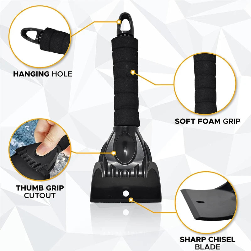 FrostHaven™ Insulated Ice Scraper Mitt – Warm, Waterproof Winter Glove