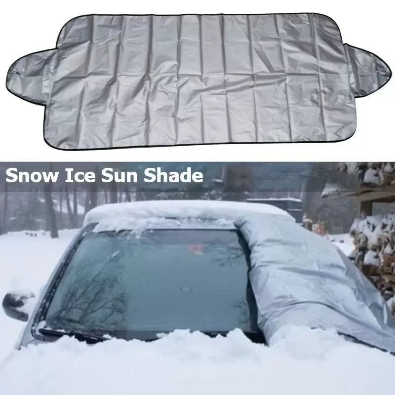 FrostHaven™ All-Season Car Windshield Snow & Ice Cover – Universal Fit
