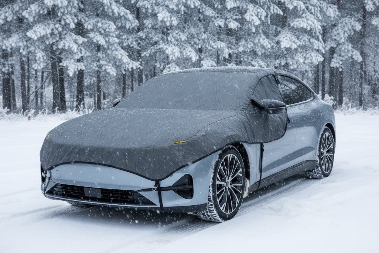 aesthetic Universal Car Windshield Snow Cover for a car